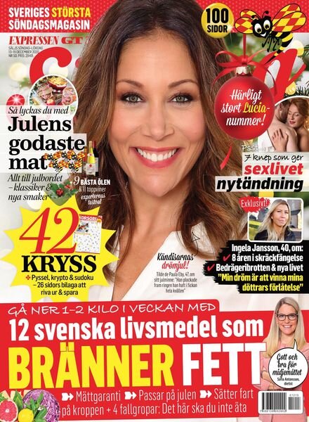 Expressen SOndag – 13 december 2020 Cover