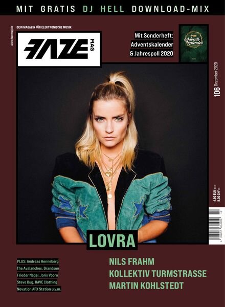 FAZE Magazin – Dezember 2020 Cover
