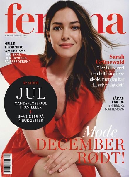 Femina Denmark – 03 December 2020 Cover