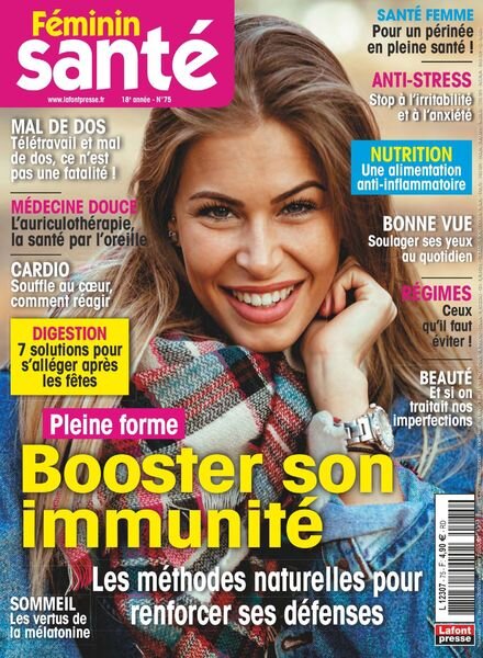 Feminin Sante – Decembre 2020 – Fevrier 2021 Cover