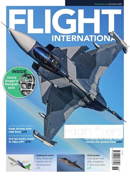 Flight International – December 2020 Cover