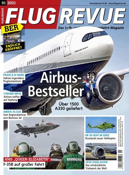 FLUG REVUE – Januar 2021 Cover