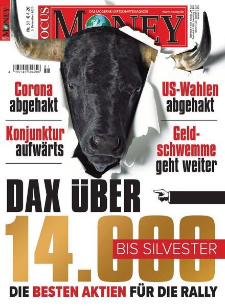 Focus Money – 9 Dezember 2020 Cover