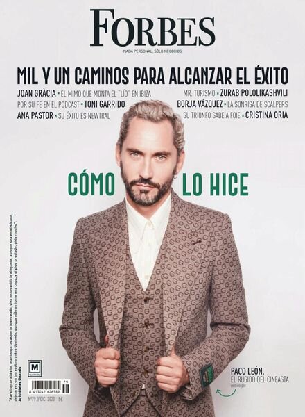 Forbes Espana – diciembre 2020 Cover