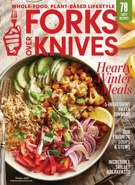Forks Over Knives – December 2020 Cover