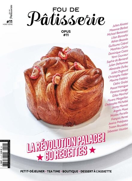 Fou de Patisserie – Hors-Serie – N 11 2020 Cover