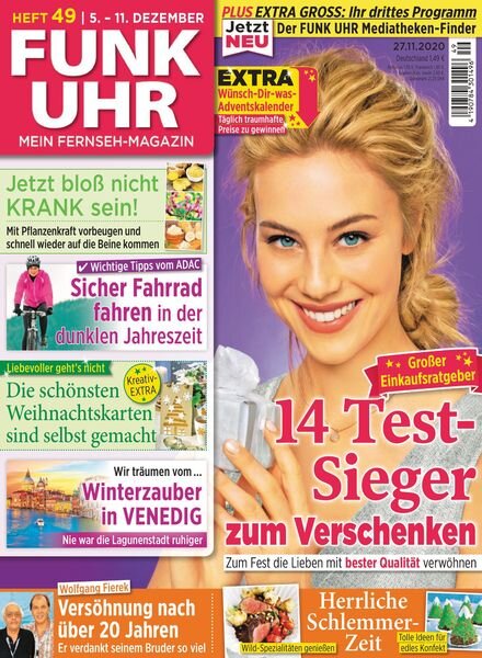 Funk Uhr – 27 November 2020 Cover