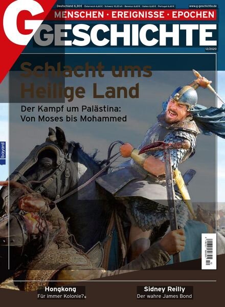G Geschichte Germany – Dezember 2020 Cover