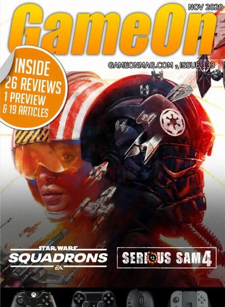 GameOn – November 2020 Cover