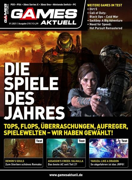 Games Aktuell – Januar 2021 Cover