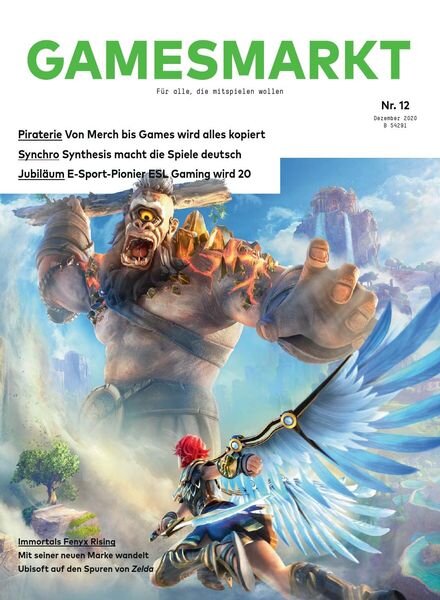 GamesMarkt – Dezember 2020 Cover