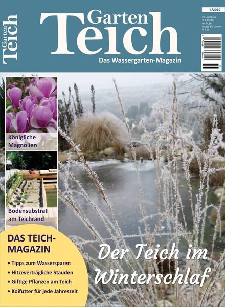 Garten & Teich – December 2020 Cover