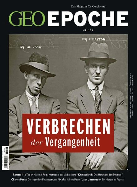 Geo Epoche – November 2020 Cover