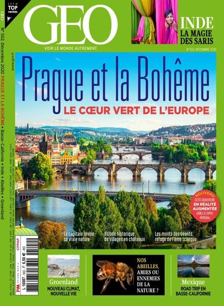 Geo France – Decembre 2020 Cover