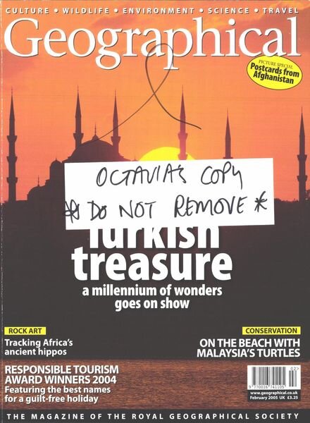 Geographical – February 2005 Cover