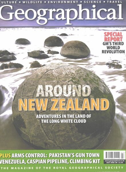 Geographical – July 2006 Cover