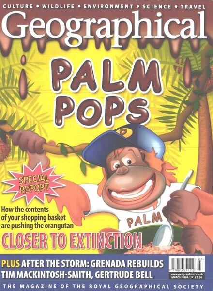 Geographical – March 2006 Cover