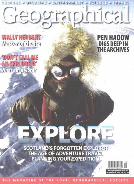 Geographical – November 2005 Cover