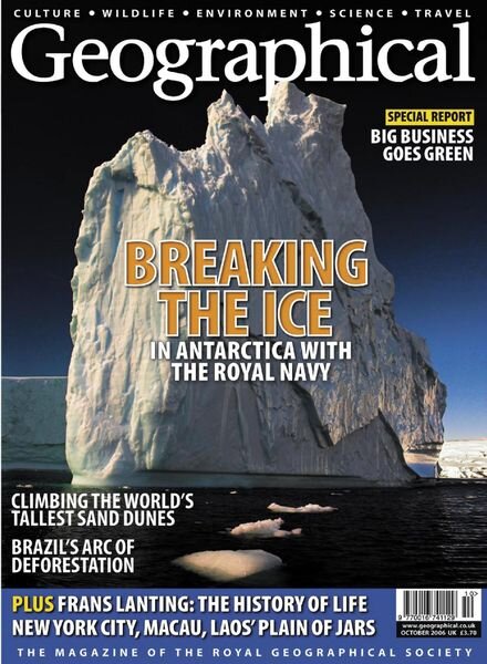 Geographical – October 2006 Cover