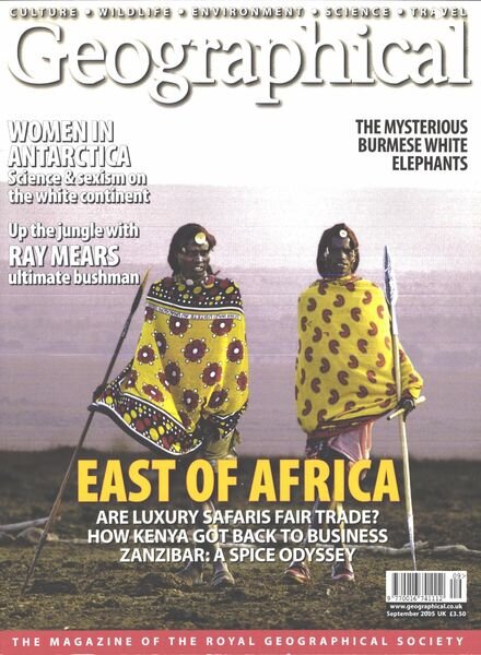 Geographical – September 2005 Cover