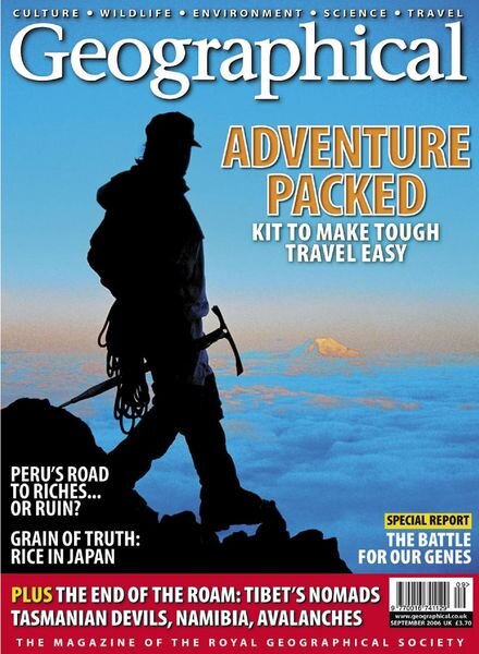Geographical – September 2006 Cover