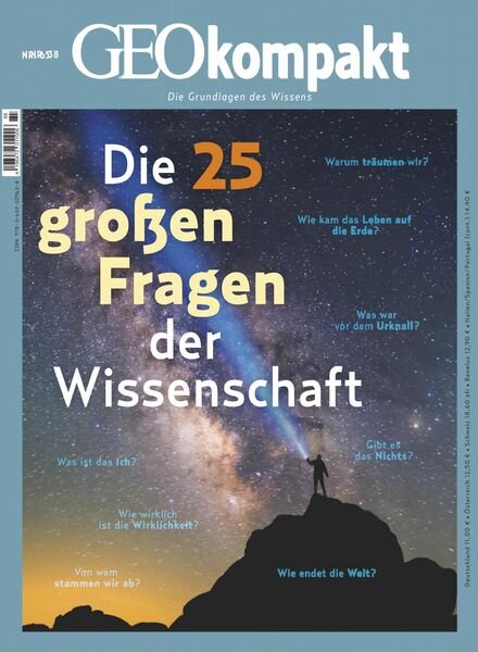 GEOkompakt – November 2020 Cover