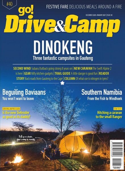 Go! Drive & Camp – December 2020 Cover
