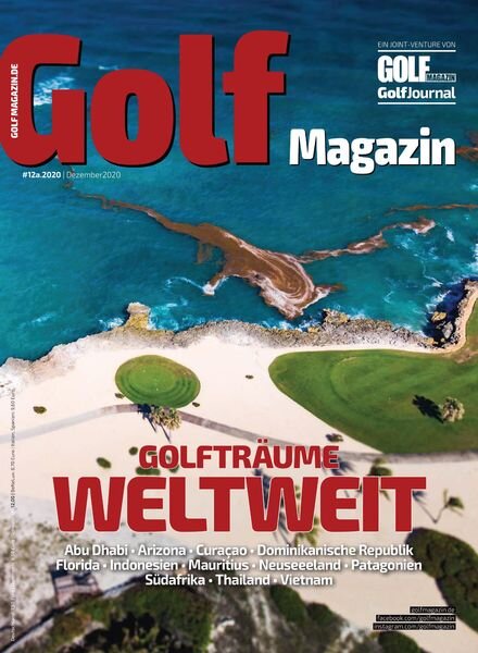 Golf Journal – Januar 2021 Cover