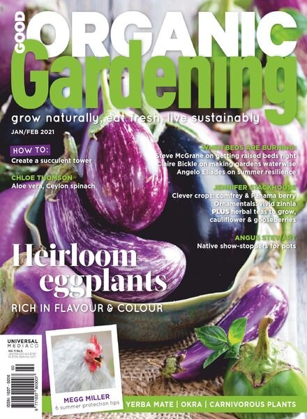 Good Organic Gardening – January-February 2021 Cover