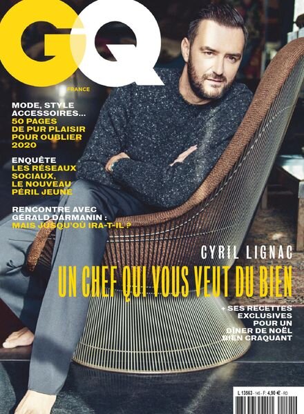 GQ France – decembre 2020 Cover