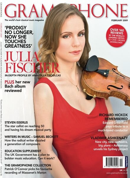 Gramophone – February 2009 Cover