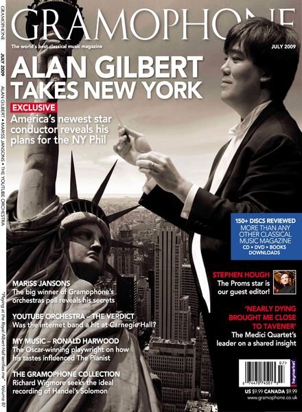 Gramophone – July 2009 Cover