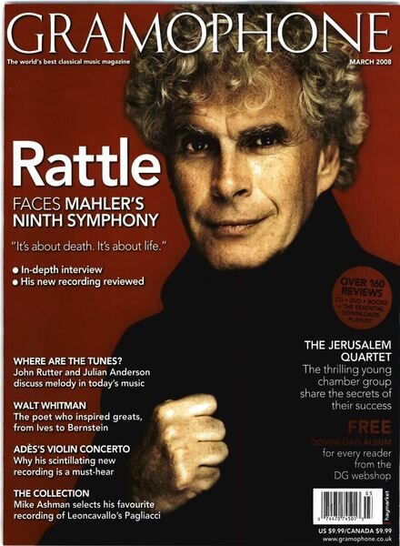Gramophone – March 2008 Cover