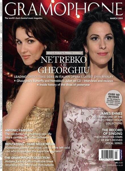 Gramophone – March 2009 Cover