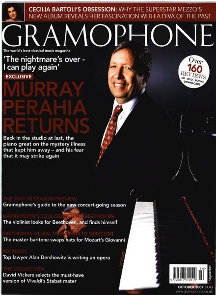 Gramophone – October 2007 Cover