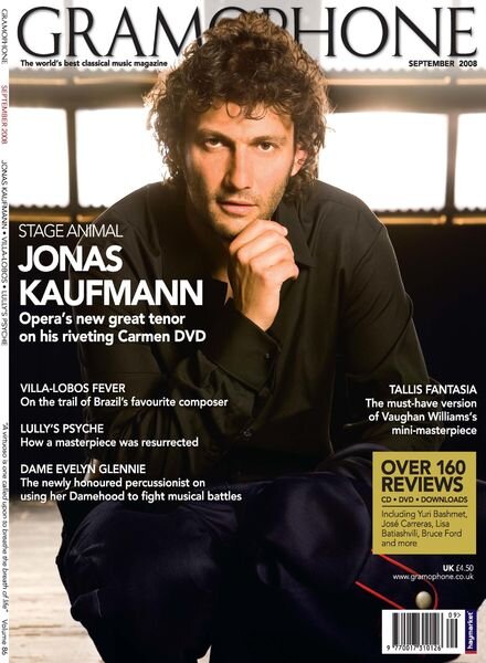 Gramophone – September 2008 Cover