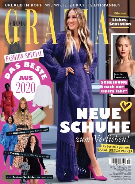 GRAZIA – 10 Dezember 2020 Cover