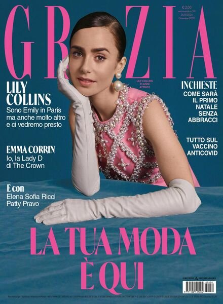 Grazia Italia – 26 Novembre 2020 Cover