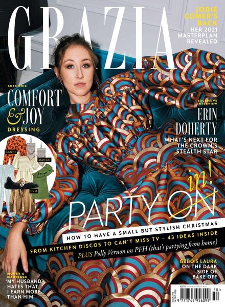 Grazia UK – 01 December 2020 Cover