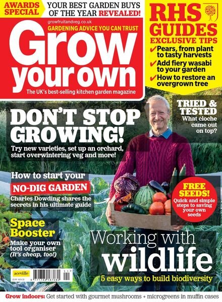 Grow Your Own – November 2020 Cover