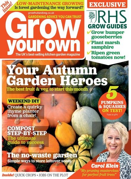Grow Your Own – October 2020 Cover