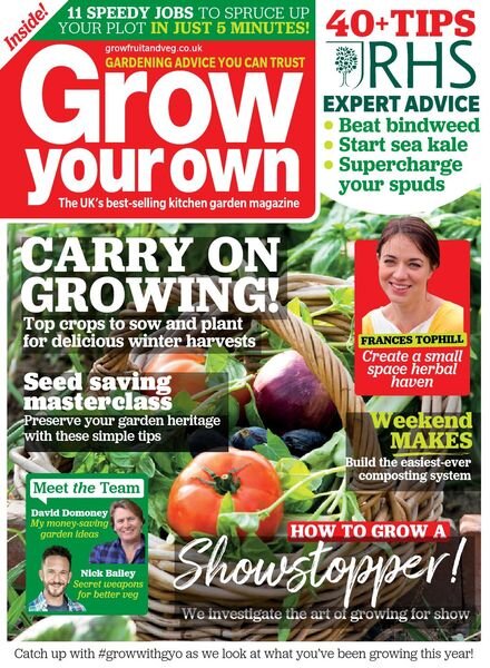 Grow Your Own – September 2020 Cover