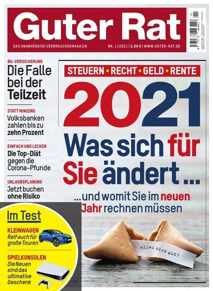 Guter Rat – Januar 2021 Cover