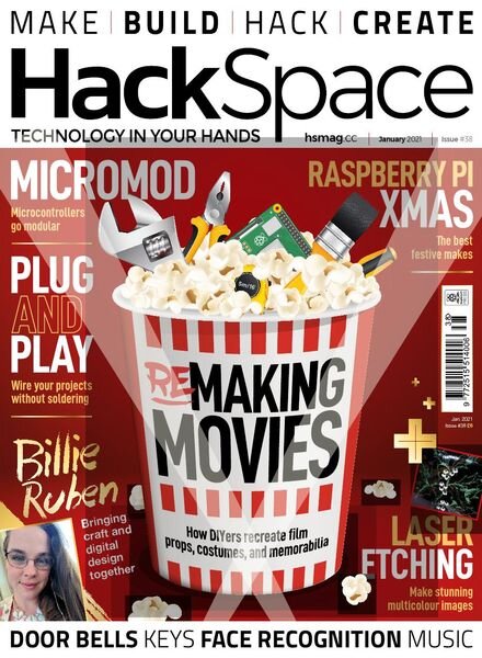 HackSpace – January 2021 Cover