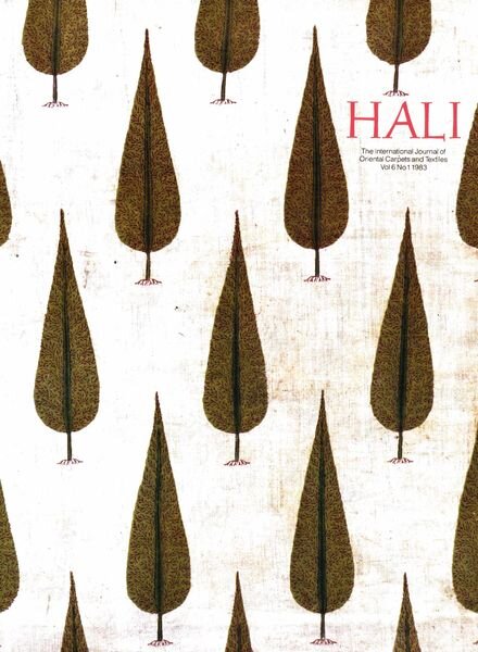 HALI – Spring 1983 Cover