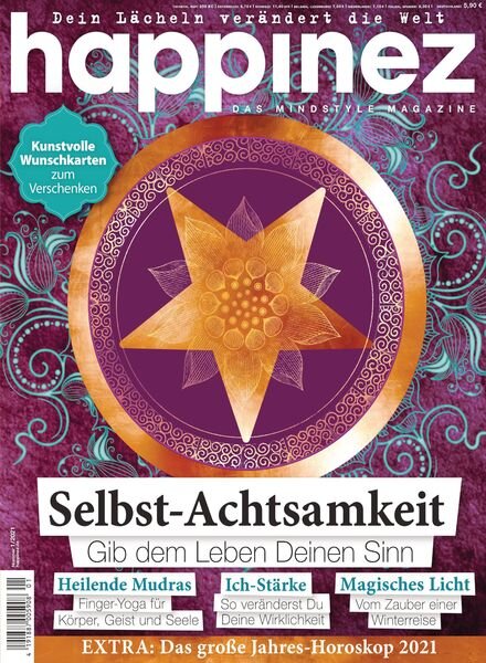 Happinez – 26 November 2020 Cover