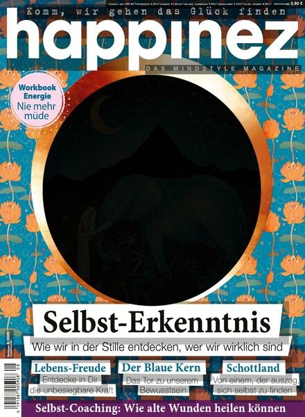 Happinez Germany – Nr.8 2020 Cover