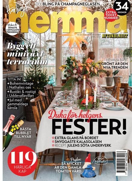 Harligt hemma – 18 december 2020 Cover