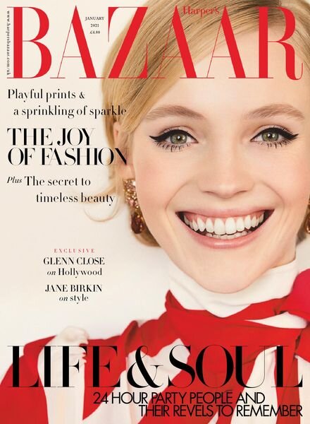 Harper’s Bazaar UK – January 2021 Cover