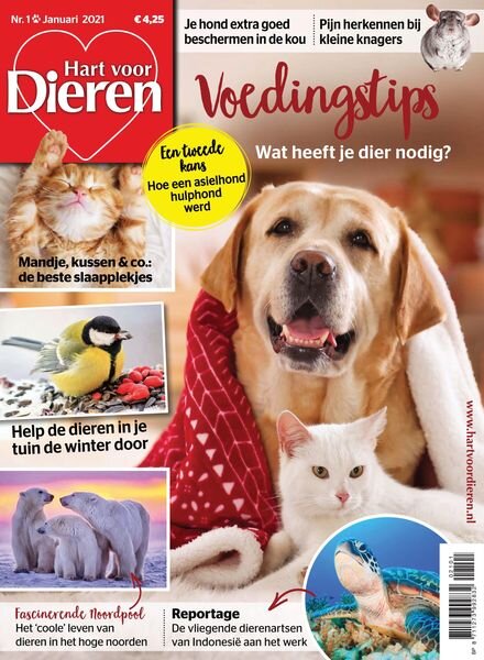 Hart voor Dieren – januari 2021 Cover